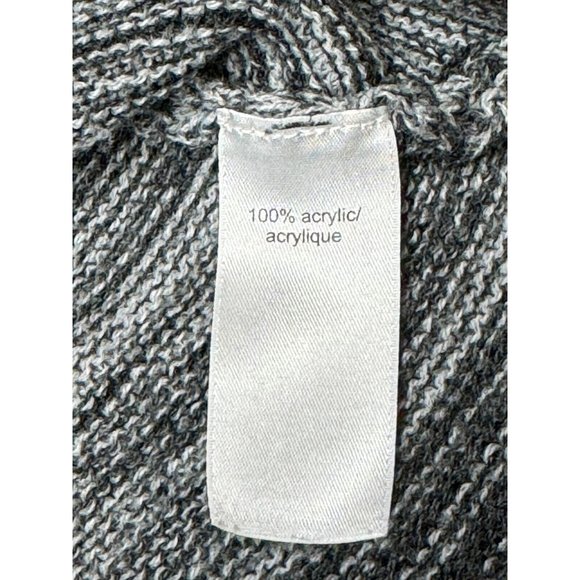 Maurices Womens Gray Chevron Stripe Long Sleeve Tunic Sweater Pullover Size L - Picture 9 of 16